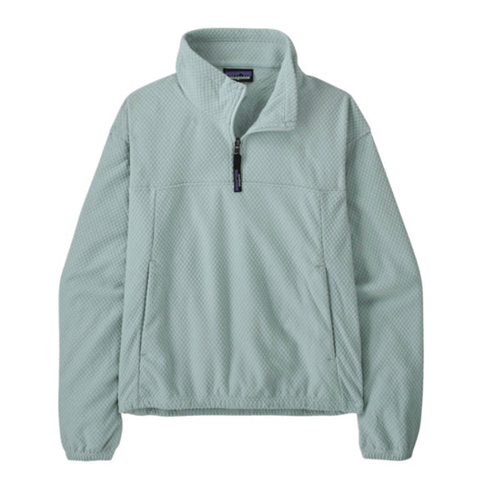 Patagonia W's Textured Fleece P/O - Virtually Blue
