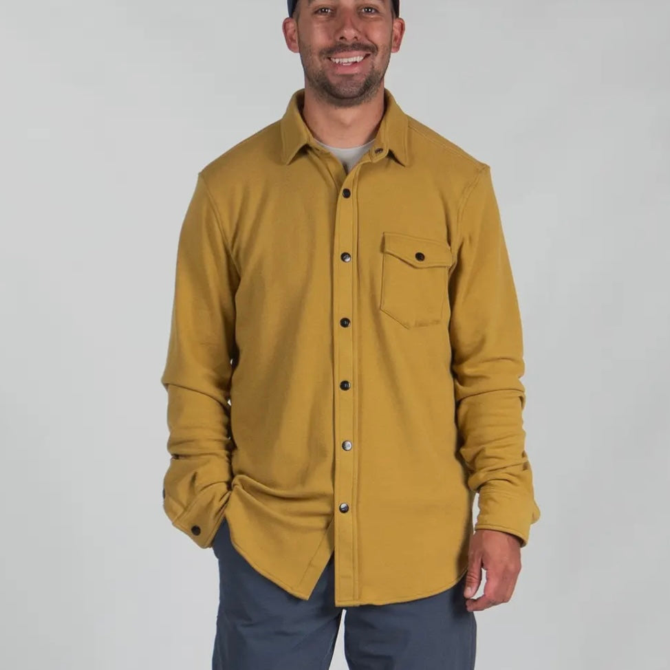 Belong Designs Men's Sherman Fleece Button Up