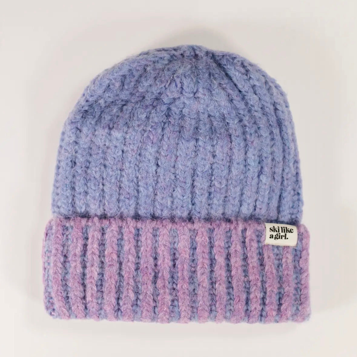 Ski Like a Girl Aprés Beanie – Frost