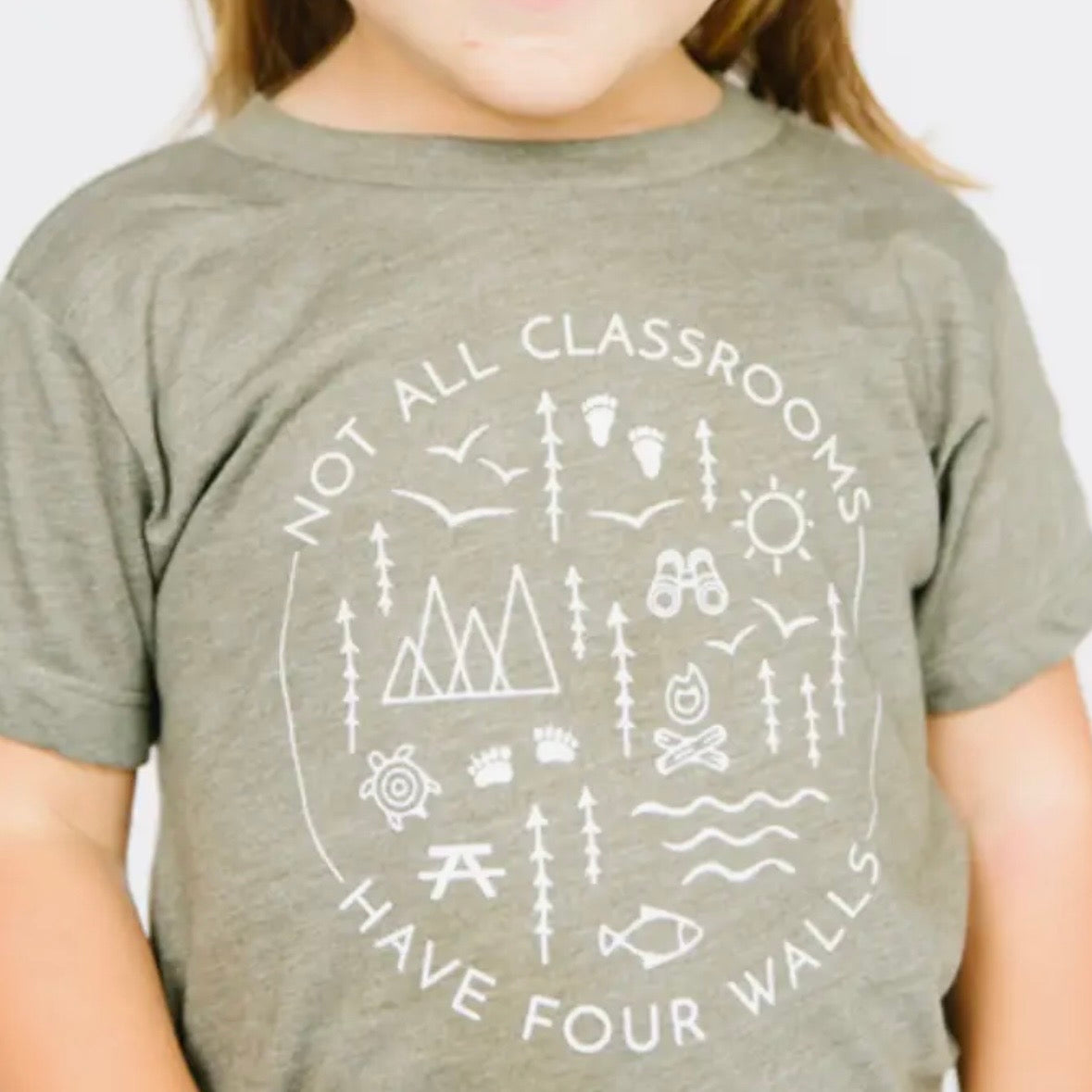 Nature Supply Co. Not All Classrooms Have Four Walls Youth T-Shirt