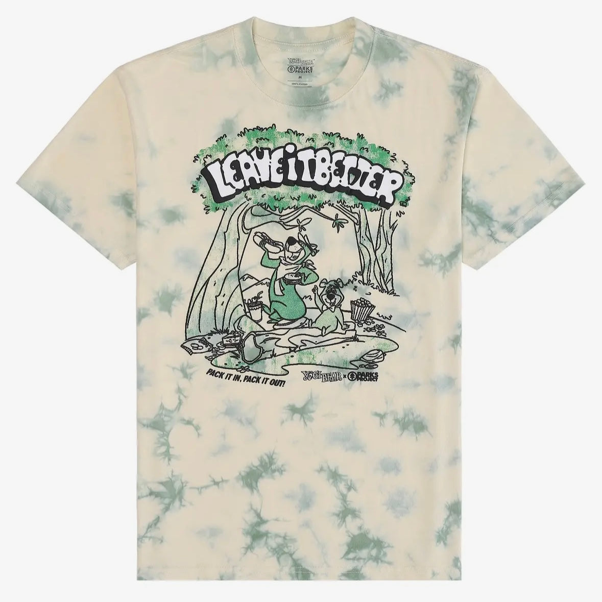 Yogi Bear X Parks Project Pack It Out Tee