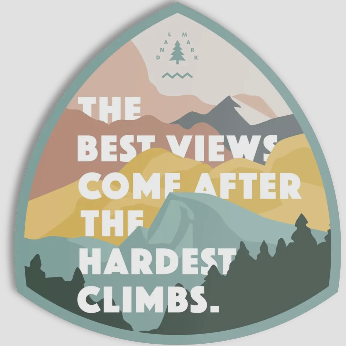 Hardest Climb Sticker