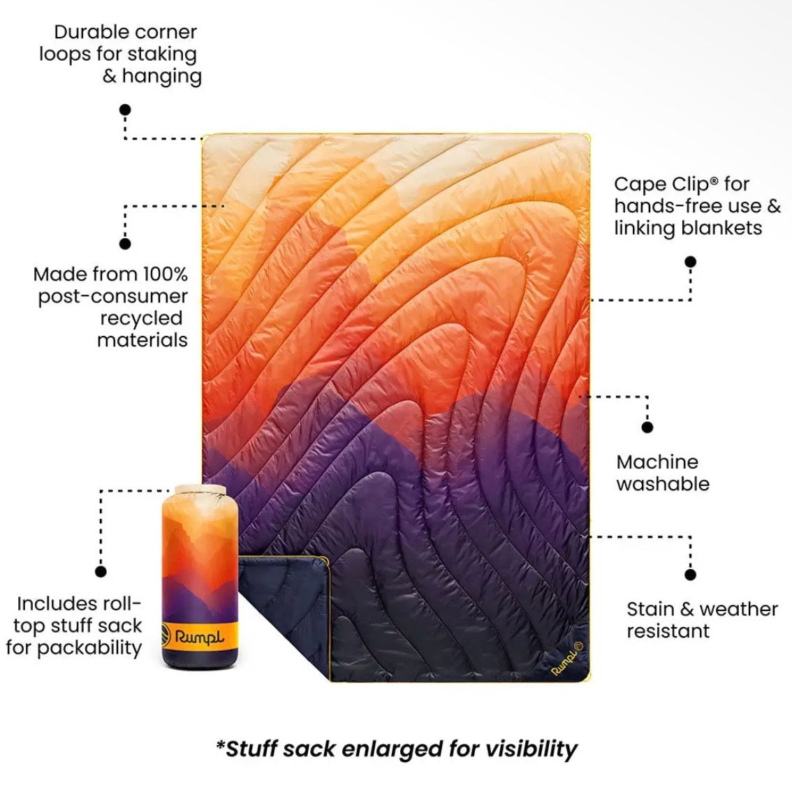 Rumpl Original Puffy Blanket