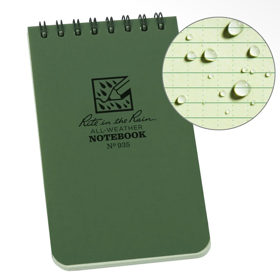 Rite in the Rain 3" X 5" Top Spiral Notebook