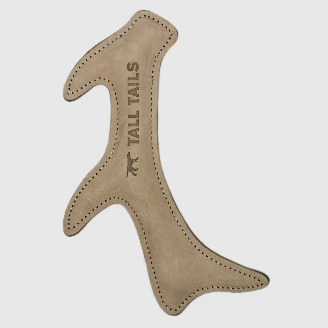 Tall Tails Natural Leather Antler Dog Toy - 11"