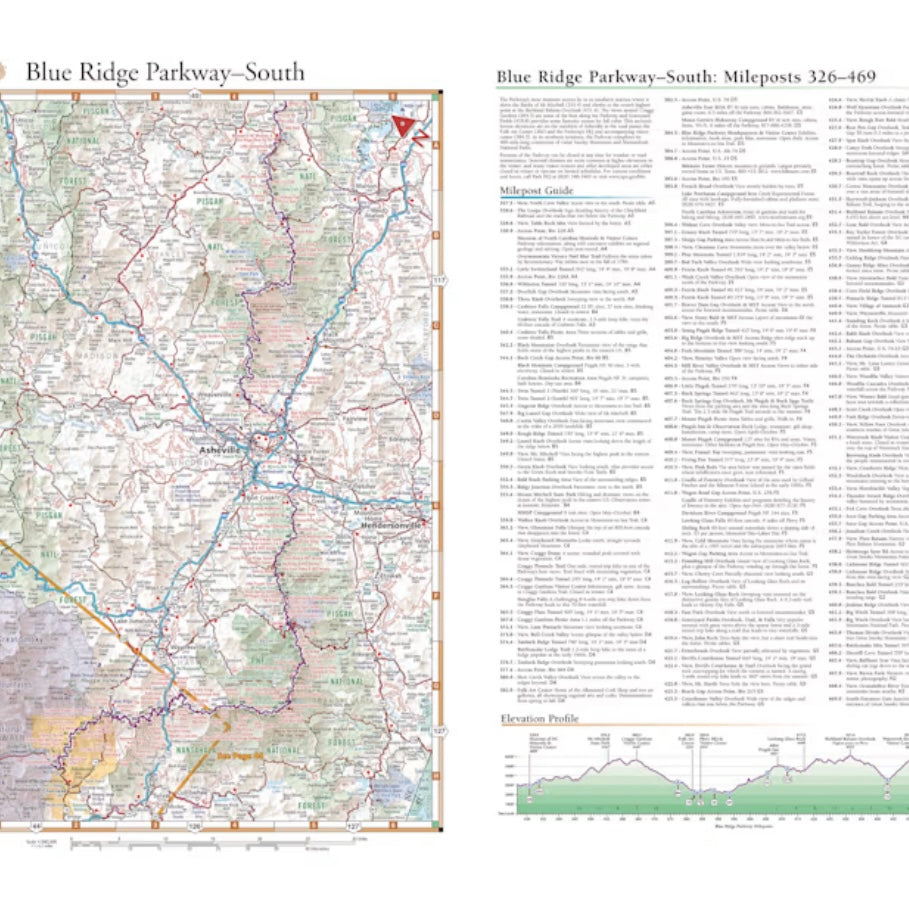National Geographic Southern Appalachians Road & Recreation Atlas