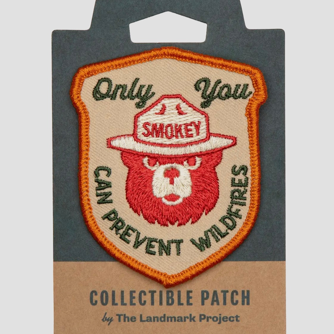 Smokey Bear Collectable Embroidered Patch