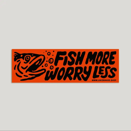 Union Made Large Bumper Sticker