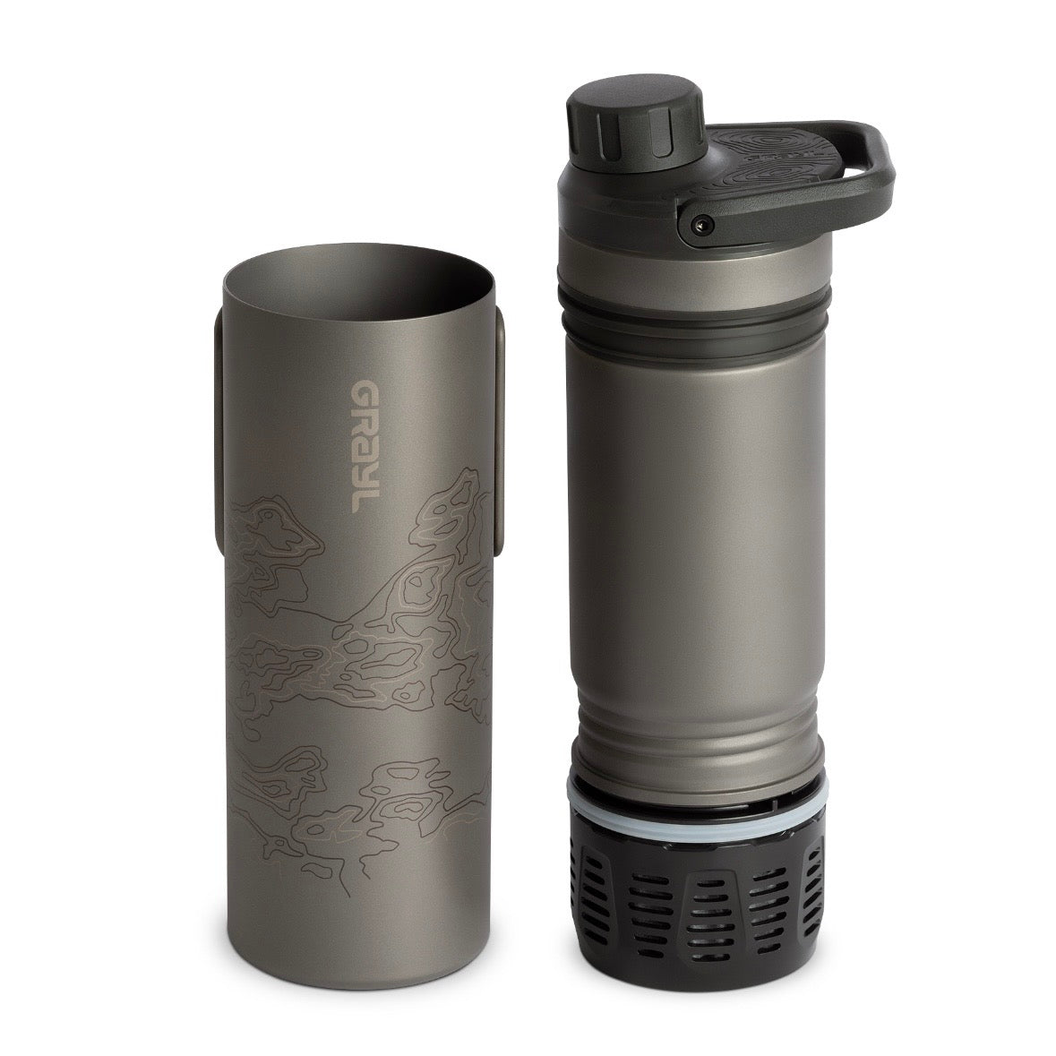 GRAYL 16.9oz UltraPress® Titanium Purifier Bottle