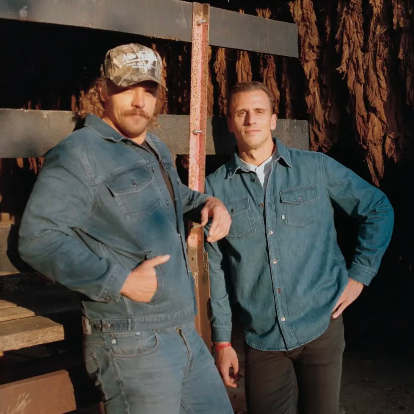 New Frontier Recycled Denim Work Shirt