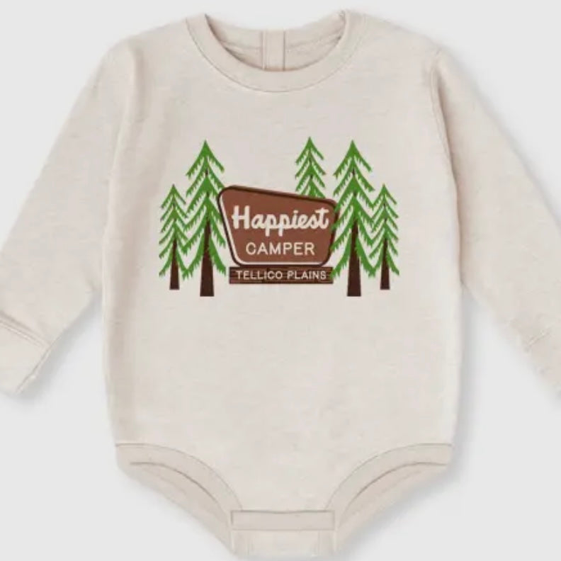 Happy Camper - Tellico Plains Fleece Romper