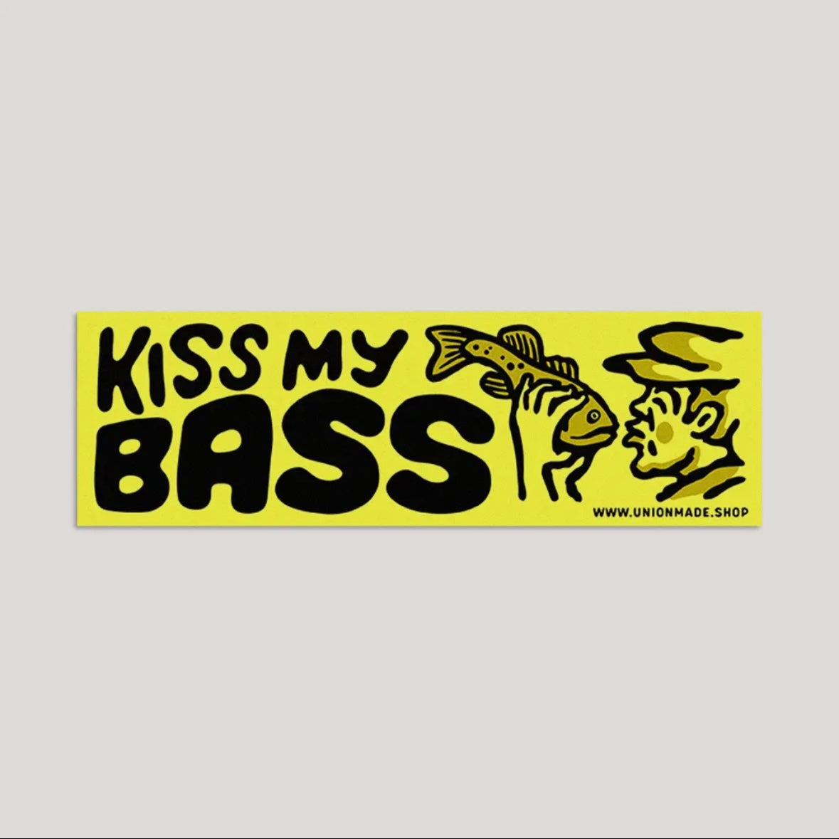 Union Made Large Bumper Sticker