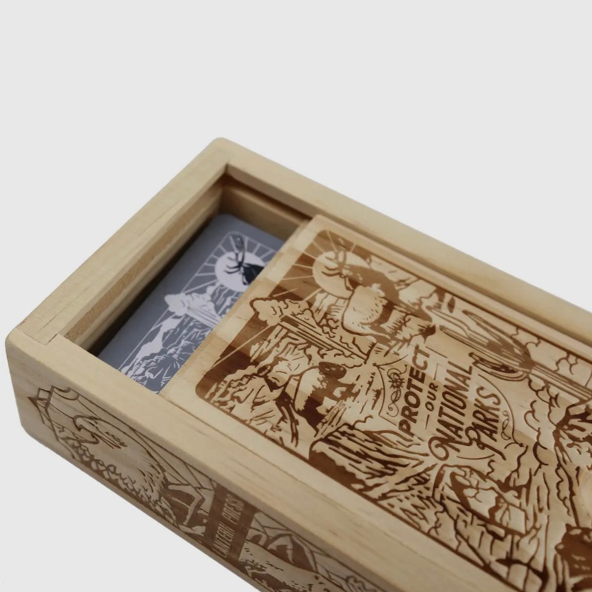 Protect Our National Parks - Playing Cards Wood Box Set