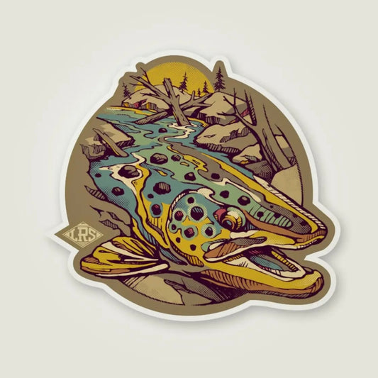 Lakes Rivers Streams Decals