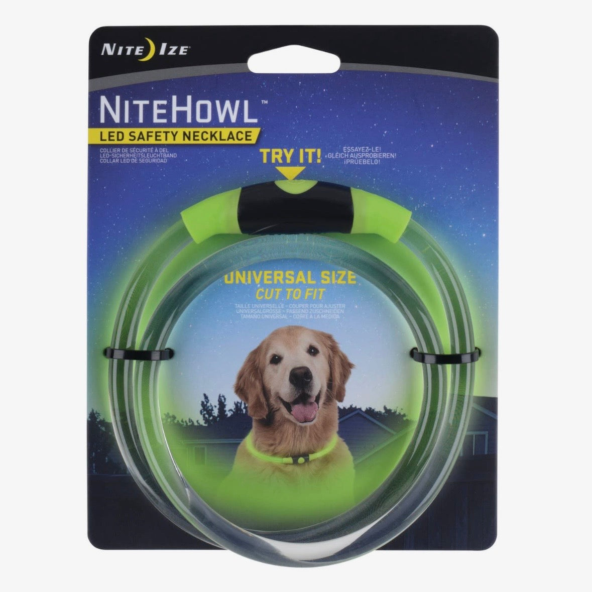 Nite Ize Nitehowl® Rechargeable Led Safety Necklace - Green
