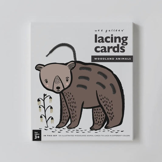 Lacing Cards - Woodland Animals