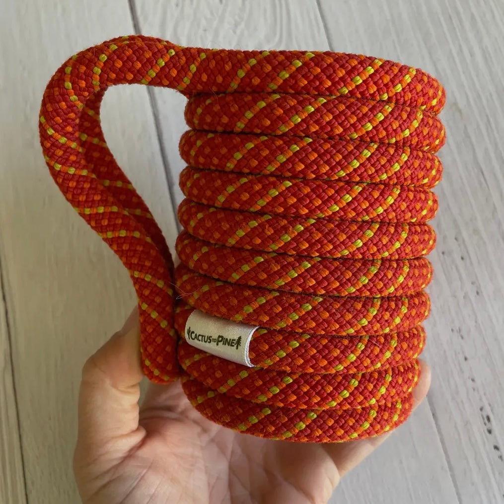 Upcycled Climbing Rope Cozie - Associated Colors