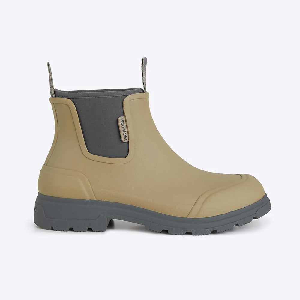 Merry People Oberon Wide Gumboot in Stone