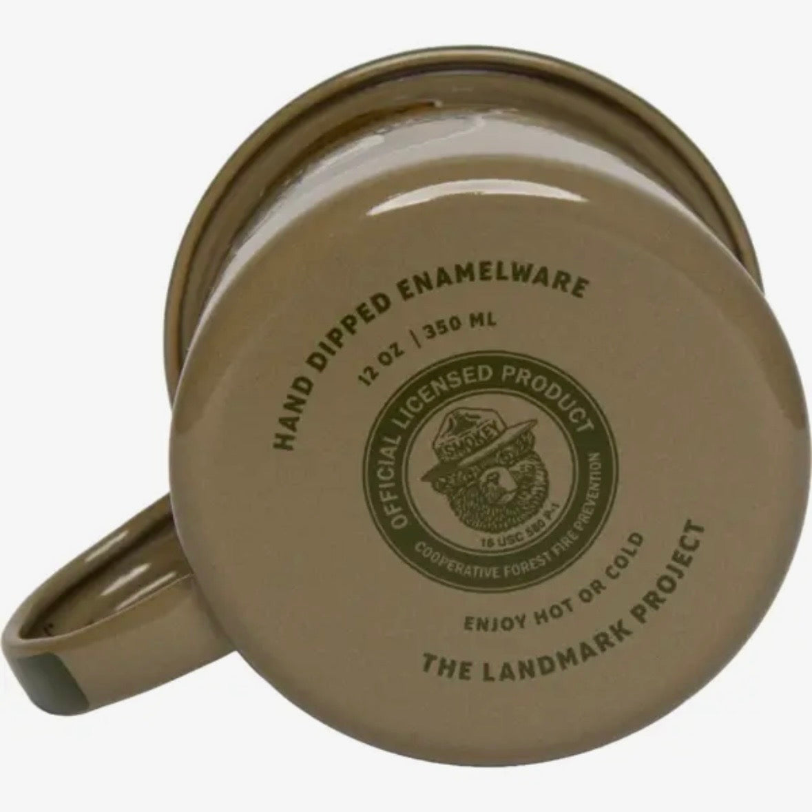 The Landmark Project Smokey Logo Enamel Mug