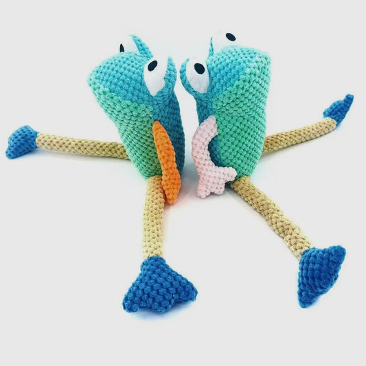 Petkin - Frog Squeaky Pet Toy