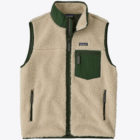 Patagonia M's Classic Retro-X Vest - Dark Natural w/Treeline Green