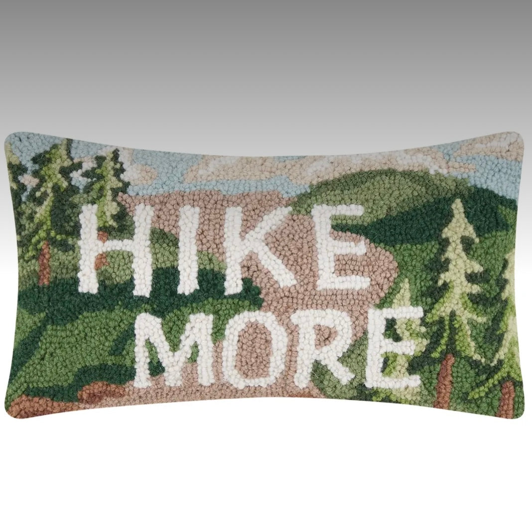 Hike More Hook Pillow