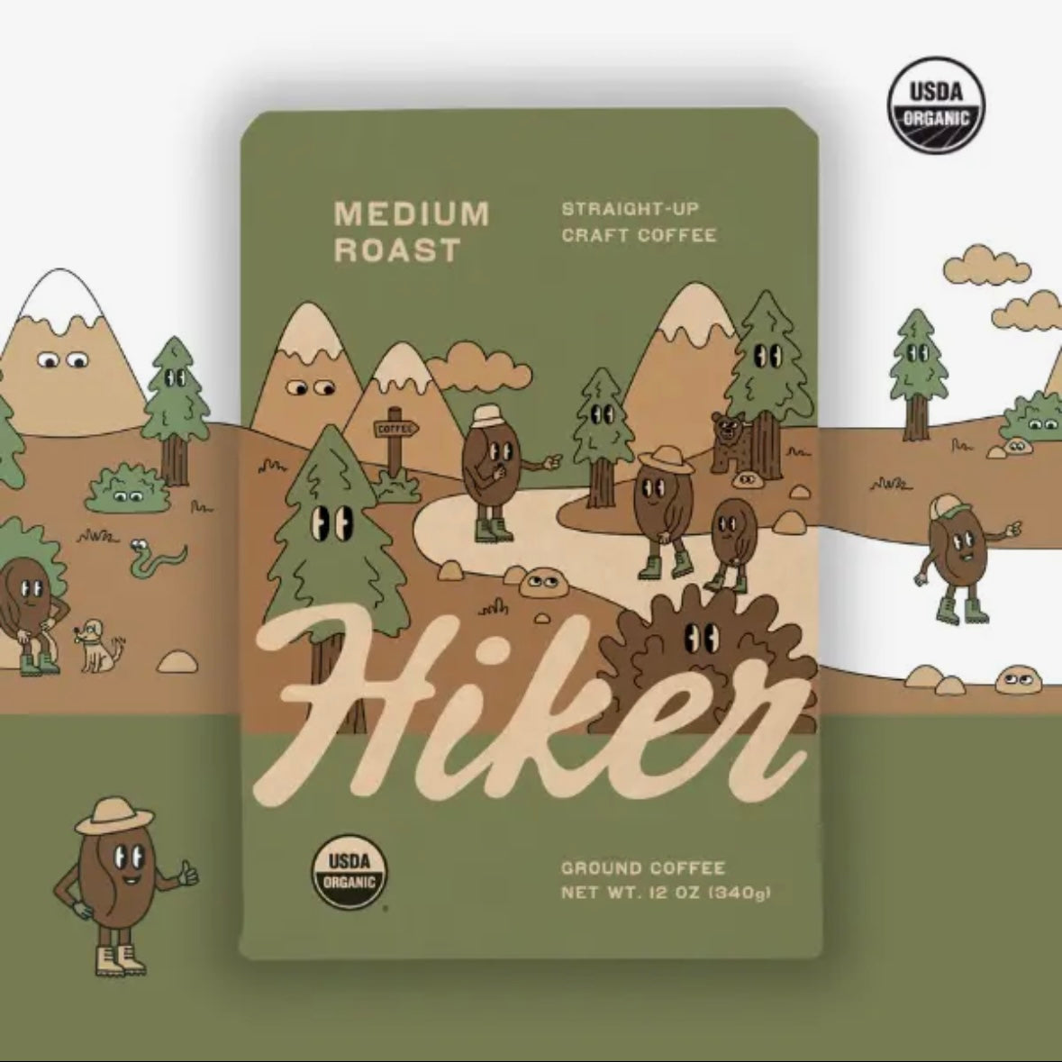 Hiker Coffee - 12oz Ground Bag