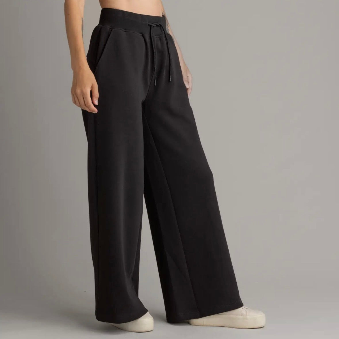 LIV Outdoor Women's Isla Cotton Stretch Double Jersey Wide Leg Pant
