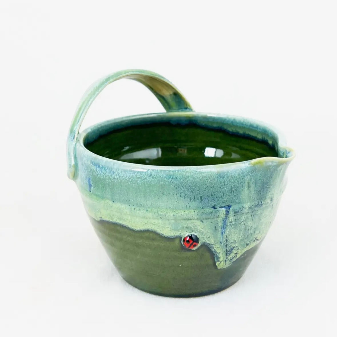 Bug Pottery Mini Batter Bowl - Mossy Green