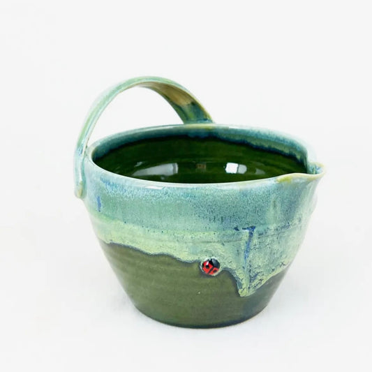 Bug Pottery Mini Batter Bowl - Mossy Green
