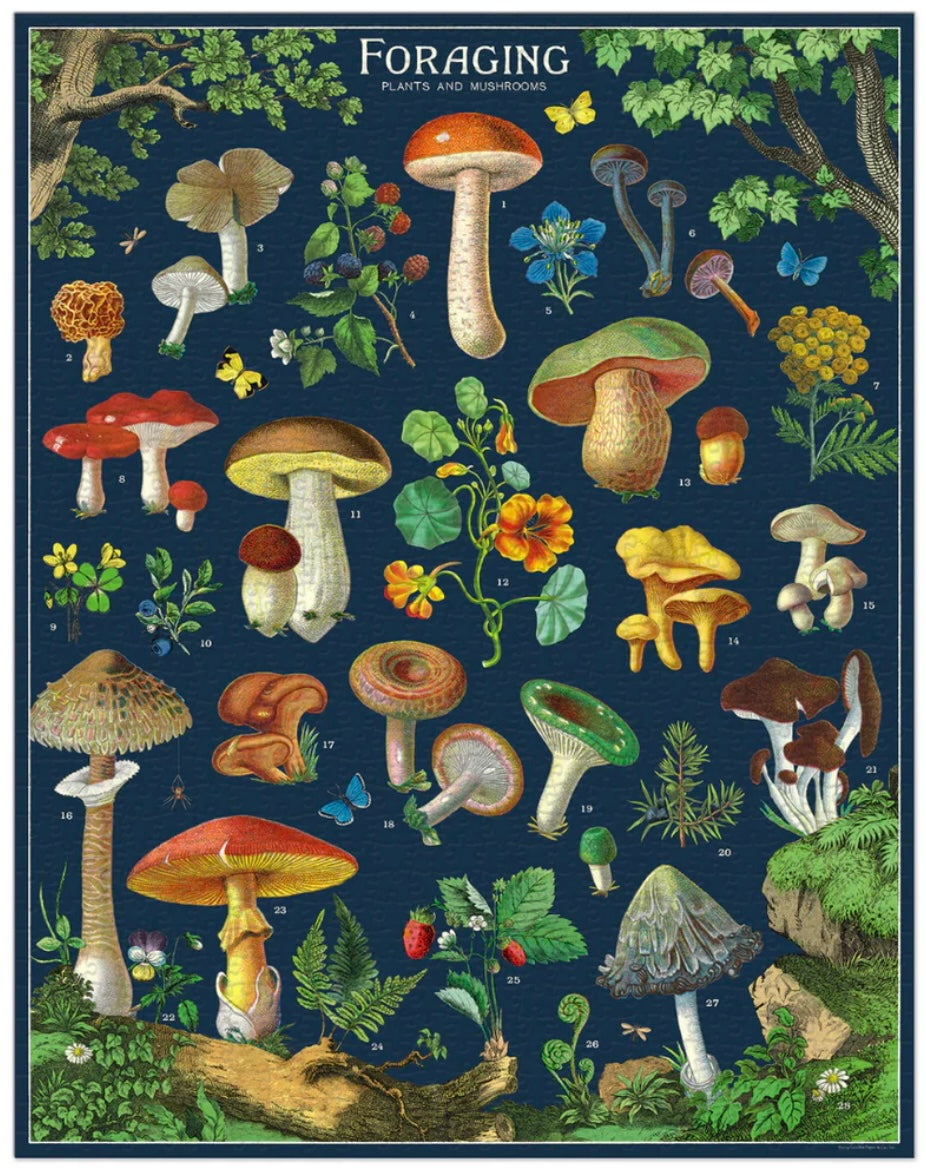 Cavallini & Co Foraging - 1,000 Piece Puzzle