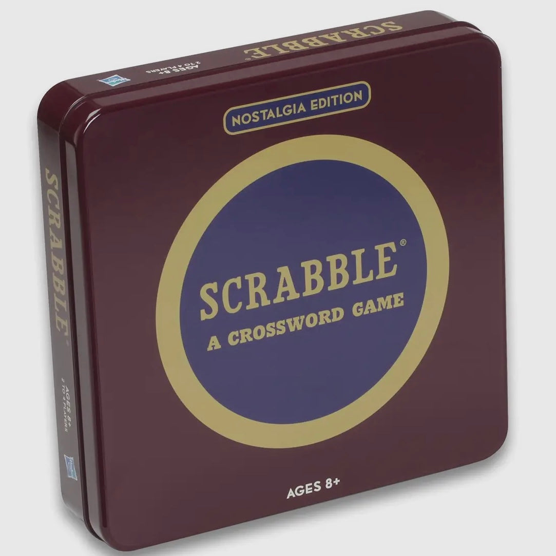 WS Game Company Scrabble in Nostalgia Tin