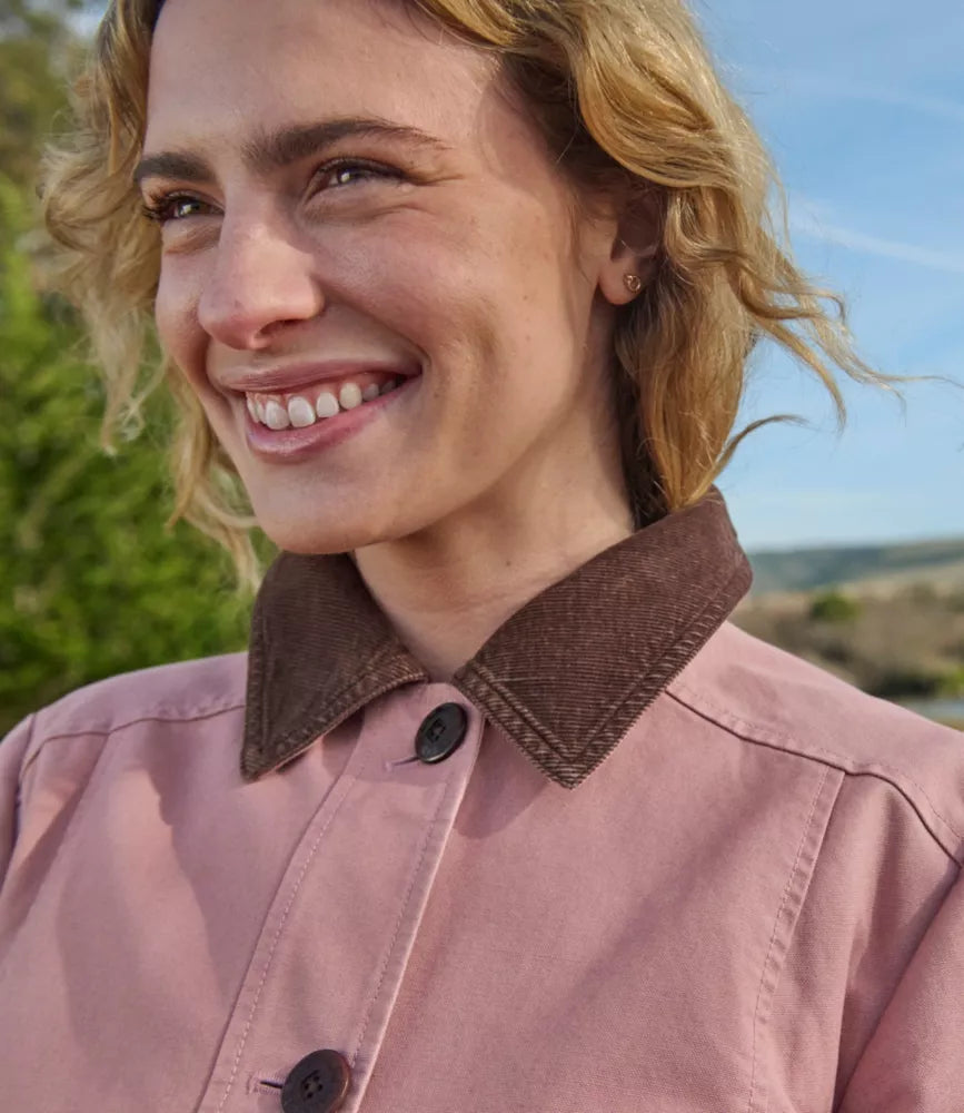 L.L. Bean Women's Adirondack Barn Coat, Flannel-Lined Washed Orchid