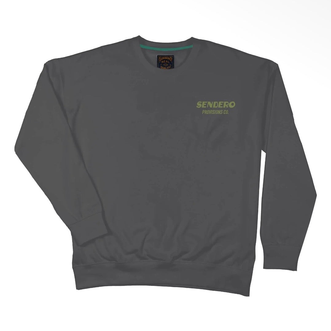 Sendero Deer Fishers Sweatshirt - Charcoal
