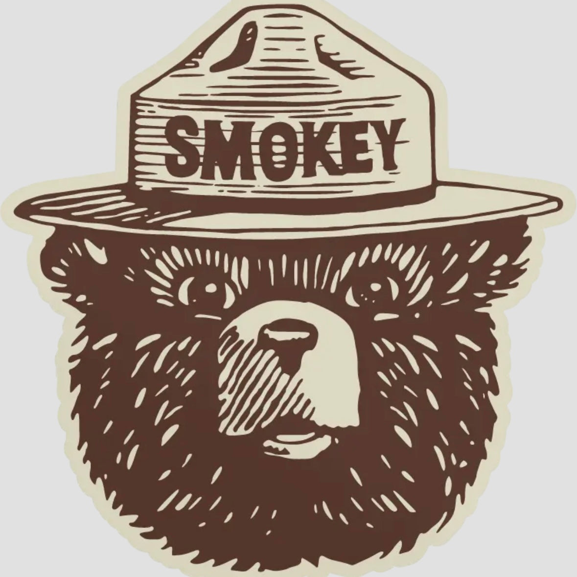 The Landmark Project Smokey Logo Sticker