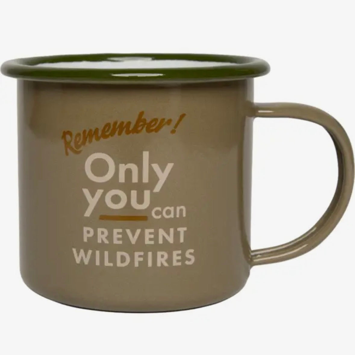 The Landmark Project Smokey Logo Enamel Mug