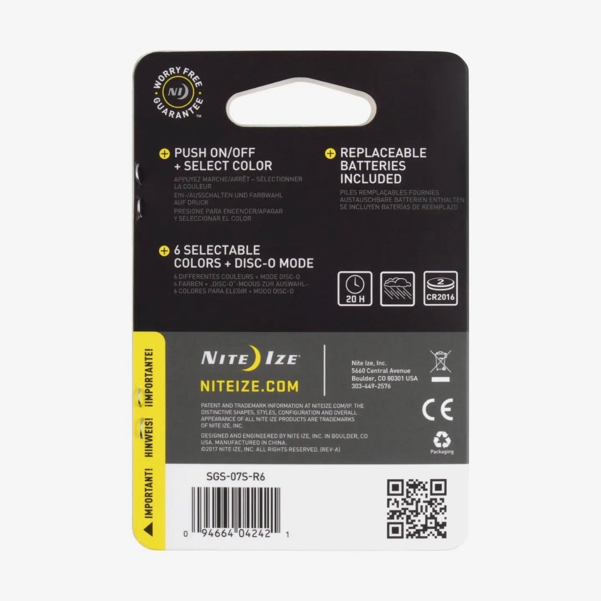 Nite Ize Spotlit® Collar Light - Disc-O Select™
