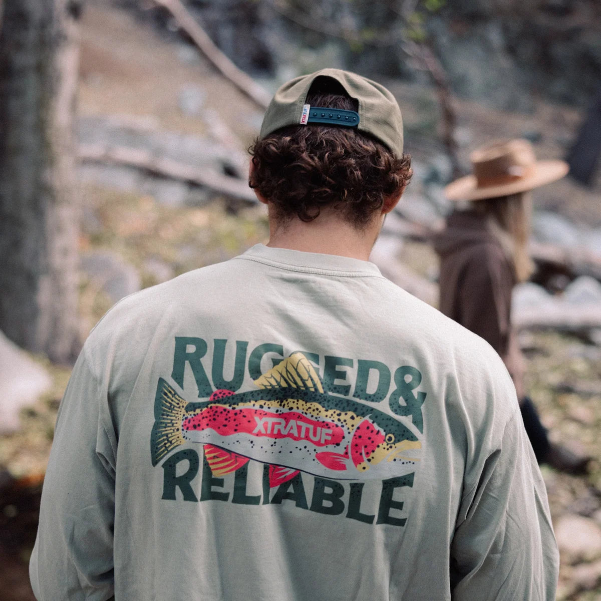 XTRATUF Men's Long Sleeve Tee - Rugged and Reliable Trout