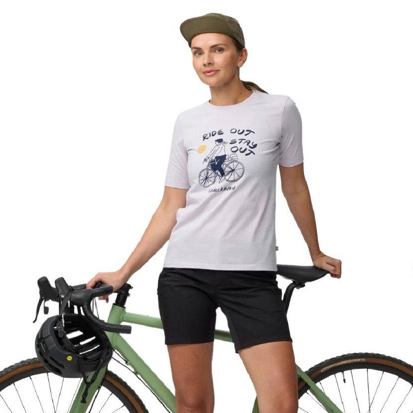 Fjallraven Hoja Iväg W T-Shirt Lavender Mist