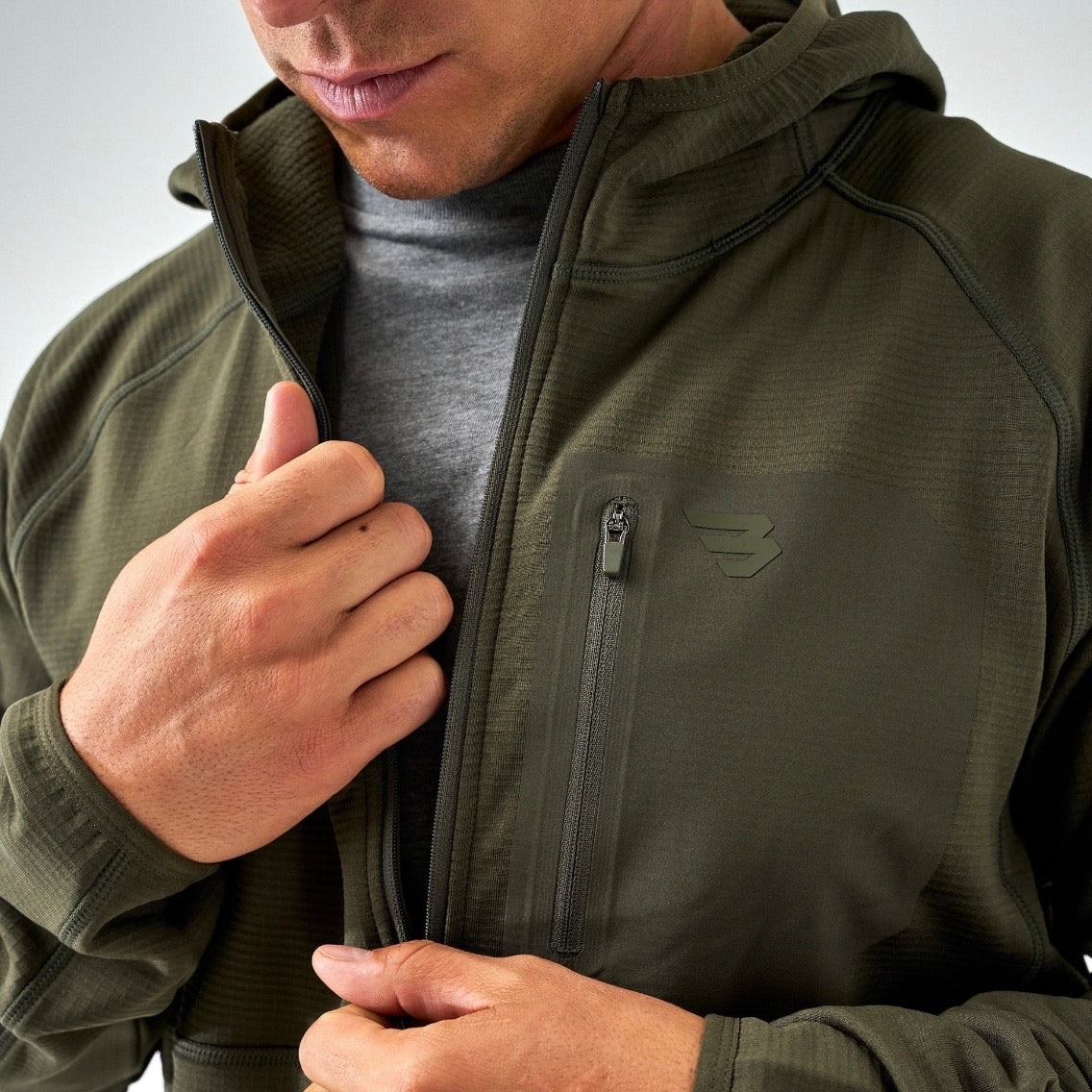 Burlebo Blaze Tech Quarter Zip