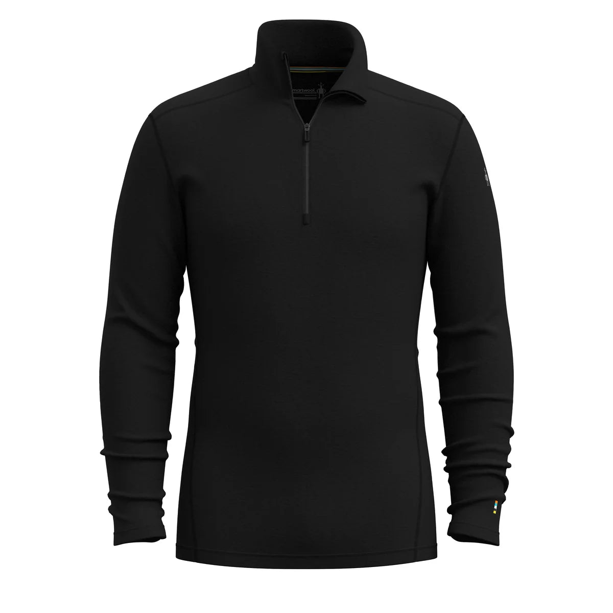 Smartwool Men's Classic Thermal Merino Base Layer 1/4 Zip Black