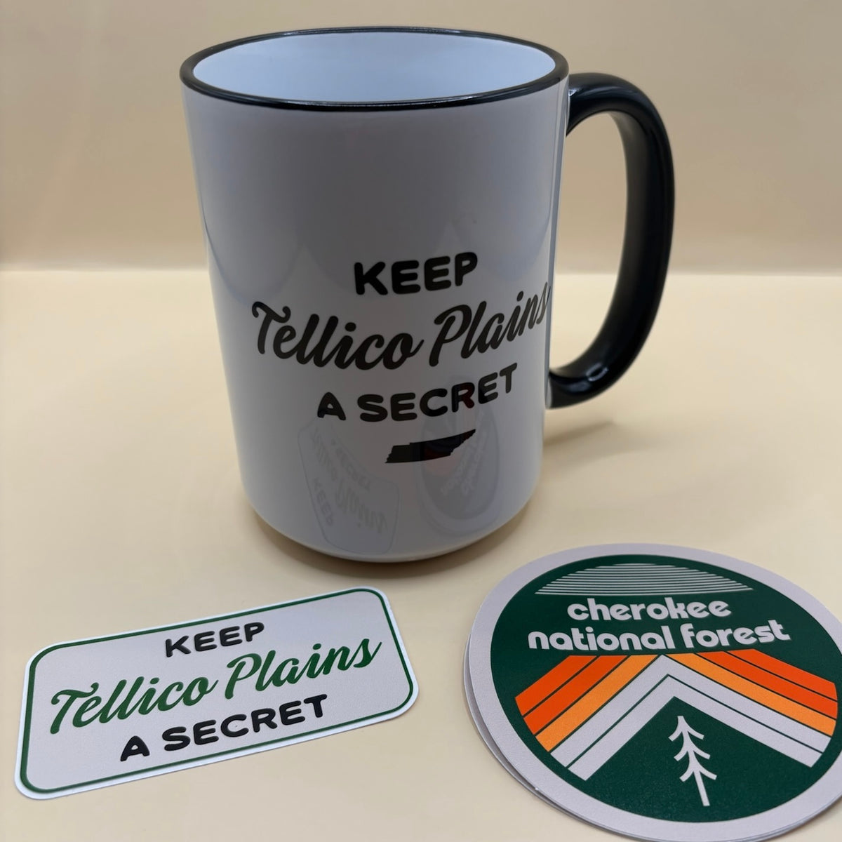 Keep Tellico Plains A Secret 15oz Mug