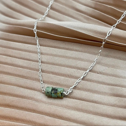 Fluff Hardware Vera Necklace - 16" Silver