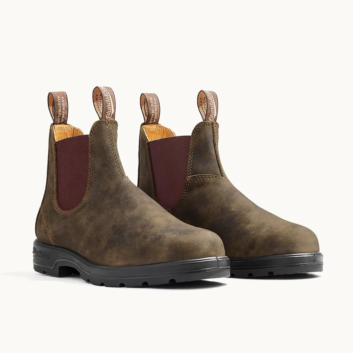 550 Blundstone Classic Series  Elastic Side Boot (AUS Sizing)  Rustic Brown #585