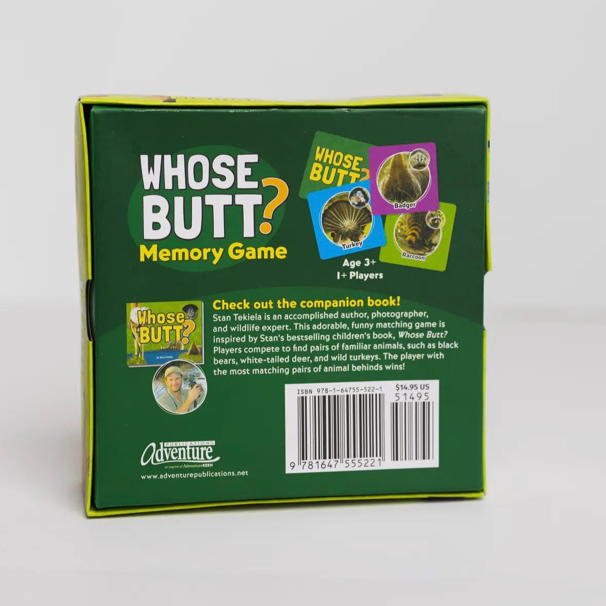 Whose Butt? Memory Game