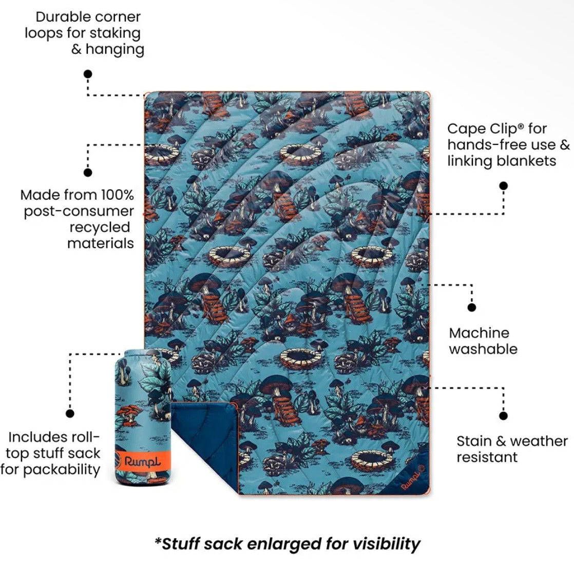 Rumpl Original Puffy Blanket