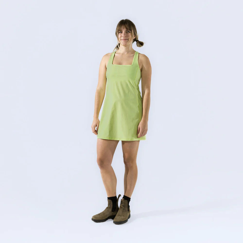 Wild Rye Parker Action Dress in Iced Matcha