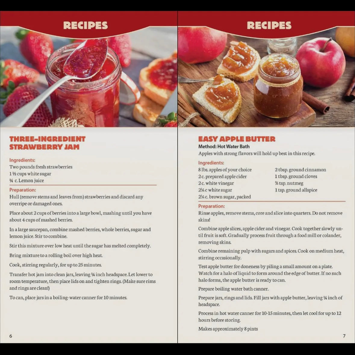 Canning & Preserving Quick Guide